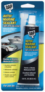 Dap Silicone Rubber Auto/Marine Sealant Clear 2.8 oz. 00694
