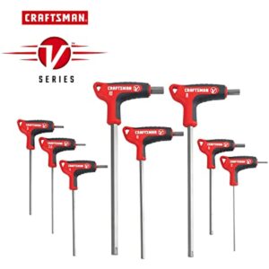 Craftsman V-Series X-Tract Technology Metric T-Handle Hex Key Set 8 pc - Image 2