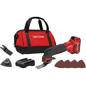 CRAFTSMAN V20 Cordless Oscillating Multi-Tool Kit CMCE501D1