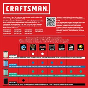Craftsman 10 gal Corded Wet/Dry Vacuum 120 V 6 HP CMXEVBE17155 - Image 7