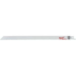 MILWAUKEE Electric Tool 48-00-5194 Sawzall Bi-Metal Reciprocating Saw Blade, 12 in L X 5/8 in W X 0.035 in T, 10/14 Tpi