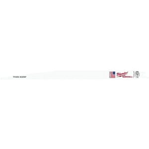 Milwaukee 48-00-5094 12-Inch Super Sawzall Blade, 8/12 Teeth per Inch