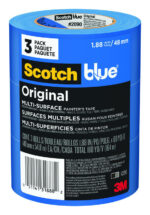 ScotchBlue 1.88 in. W X 60 yd L Blue Medium Strength Painter’s Tape 3 pk