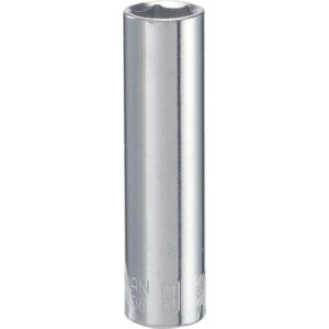 CRAFTSMAN Deep Socket, Metric, 1/4-Inch Drive, 9mm, 6-Point (CMMT44406)
