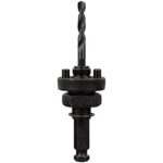 MILWAUKEE'S Hole Saw Arbor, 7/16 Shank, 5/8-18 Thread, 1/2 in, 49-56-9100