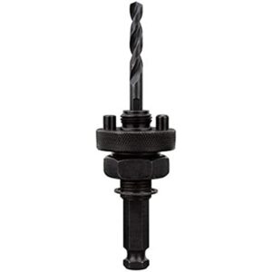MILWAUKEE'S Hole Saw Arbor, 7/16 Shank, 5/8-18 Thread, 1/2 in, 49-56-9100