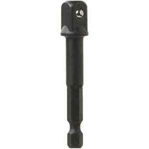 DeWalt Impact Ready 3 in. L X 3/8 in. Socket Adapter