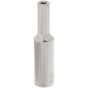 CRAFTSMAN Deep Socket, SAE, 1/4-Inch Drive, 5/32-Inch, 6-Point (CMMT99102)