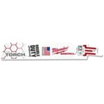 Milwaukee 48-00-5784 6-Inch, 18 Teeth per Inch, Super Sawzall Blades, Bi-Metal, 5