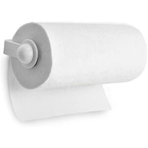 Spectrum Diversified Wall Mount Holder Easy Installation, Under Kitchen Cabinet Paper Towel Dispenser, Use, White - Image 3