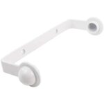 Spectrum Diversified Wall Mount Holder Easy Installation, Under Kitchen Cabinet Paper Towel Dispenser, Use, White