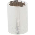 CRAFTSMAN Shallow Socket, Metric, 1/2-Inch Drive, 18mm, 12-Point (CMMT44267)