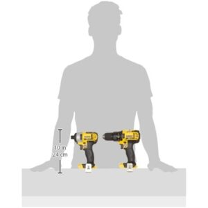 DEWALT 20V MAX Impact Driver and Drill Combo Kit (DCK280C2) - Image 6