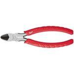 Milwaukee 48-22-6107 Rust Resistant 7 Inch Diagonal Wire Cutting Pliers with 1 Inch Reaming Head