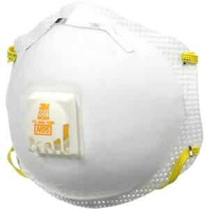Tekk 8511PA1-A Paint Sanding Valved Respirator - Image 5