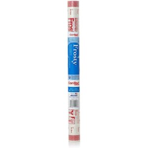 Con-Tact Diamond 9 ft. L X 18 in. W Clear Frosty Grid Privacy Film