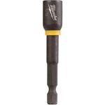 Milwaukee Shockwave Magnetic Nut Driver, Imperial, 5/16 in Drive, 1/4 in Hex Shank