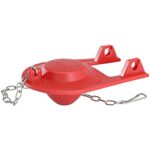 Korky 2001BP Universal Toilet Tank Flapper - Easy to Install - Long Lasting All Rubber Seal - Made in USA