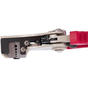 Gardner Bender SE-92 Strip-Easy Automatic Wire Stripper, 22-8 AWG, Solid or Stranded Wire, Easy Squeeze, Strips Wire Clean Up To Full ? inches, No Slip Handles, No Nick, Automatic Open Jaws , Red - Image 4