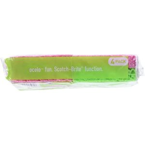 O-Cel-O 7274T Stay Fresh Sponges, 4-11/16-Inch X3-Inch, 4 Count - Image 4