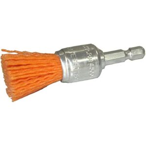 Dico 541-781-3/4 Nyalox End Brush 3/4" Orange 120 Grit - Image 3