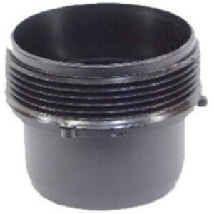 UNITED STATES HDW RV331B RV-331B Male Sewer Adapter, 3"