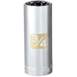 Craftsman 3/4 in. X 3/8 in. drive SAE 12 Point Deep Socket