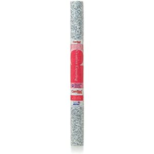 Con-Tact Brand Creative Covering Self-Adhesive Vinyl Drawer and Shelf Liner, 18'' x 9', Granite
