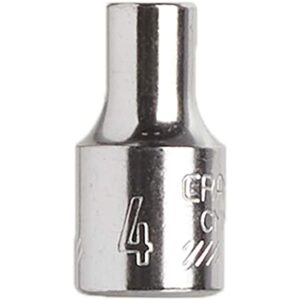 CRAFTSMAN Shallow Socket, Metric, 1/4-Inch Drive, 4mm, 6-Point (CMMT43505)