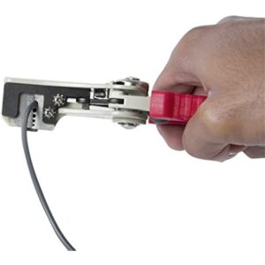 Gardner Bender SE-92 Strip-Easy Automatic Wire Stripper, 22-8 AWG, Solid or Stranded Wire, Easy Squeeze, Strips Wire Clean Up To Full ? inches, No Slip Handles, No Nick, Automatic Open Jaws , Red - Image 7