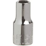 Craftsman 5.5 mm X 1/4 in. drive Metric 6 Point Standard Shallow Socket 1 pc