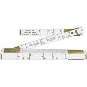 Lufkin Red End 72 in. L X 5/8 in. W Wood Folding Masonry Rule SAE