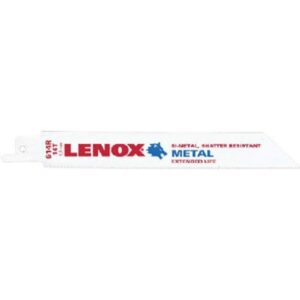 LENOX METALWOLF 6 in. Bi-Metal WAVE EDGE Reciprocating Saw Blade 14 TPI