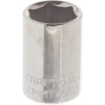 CRAFTSMAN Deep Socket, Metric, 1/4-Inch Drive, 12mm, 6-Point (CMMT43513)