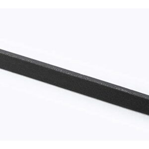 Nicholson Triangular Double Extra Slim Taper Hand File Without Handle, Single Cut, American Pattern, 6" Length - Image 3