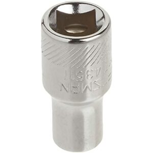 Craftsman 5.5 mm X 1/4 in. drive Metric 6 Point Standard Shallow Socket 1 pc - Image 4