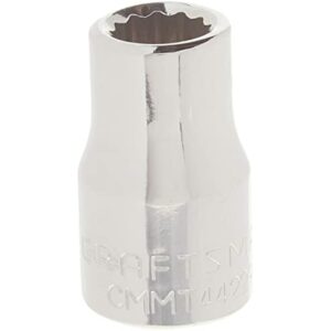 CRAFTSMAN Shallow Socket, Metric, 1/2-Inch Drive, 11mm, 12-Point (CMMT44229)