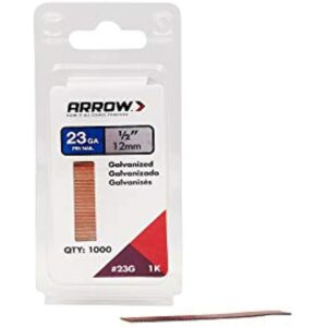 Arrow 1/2 in. L X 23 Ga. Straight Strip Galvanized Pin Nails