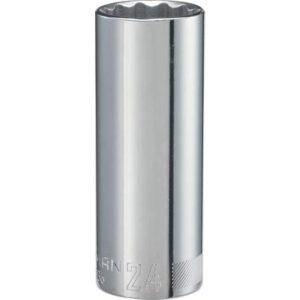 CRAFTSMAN Socket, Metric, 1/2-Inch Drive, 24mm, 12-Point (CMMT12086)