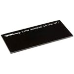 Forney 57008 Lens Replacement Hardened Glass, 4-1/4-Inch-by-2-Inch, Shade-8 , Black
