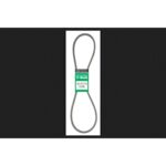 MBL 5LK510 V-Belt, Super KB Agricultural, 5L Section, 21/32" Width, 3/8" Height, 51'' Length, Aramid Fiber Cord, Chloroprene Rubber