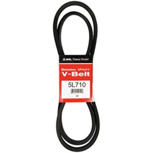 MBL 5L710 (3710) Fractional Horsepower V-Belt, 5L Section, 21/32" Width, 3/8" Height, 71'' Length, Rubber