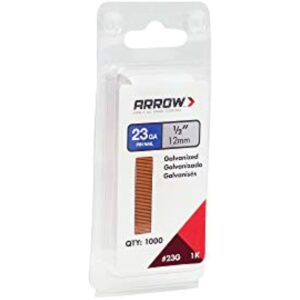 Arrow 1/2 in. L X 23 Ga. Straight Strip Galvanized Pin Nails - Image 2