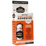 Tear Mender Adhesive Fabric And Leather Carded 2 Oz (Case of 4)