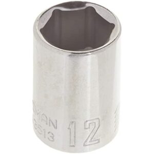CRAFTSMAN Deep Socket, Metric, 1/4-Inch Drive, 12mm, 6-Point (CMMT43513) - Image 2