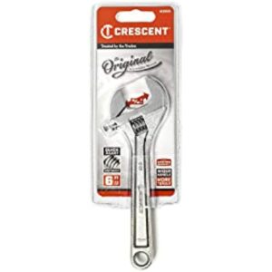 Crescent AC26VS Carded Sensormatic 6-Inch Adjustable Wrench, Chrome - Image 7