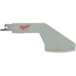 Milwaukee Electric Tool 49-00-5450 Grout Removal Tool, 5" L x 3.8" W, Steel, Carbide4444