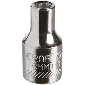 CRAFTSMAN Shallow Socket, Metric, 1/4-Inch Drive, 4mm, 6-Point (CMMT43505) - Image 4