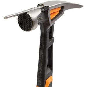 Fiskars - 750241-1001 IsoCore 22 oz Milled-face Framing Hammer, 16 Inch - Image 3