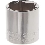 Craftsman 13/16 in. X 3/8 in. drive SAE 6 Point Standard Shallow Socket
